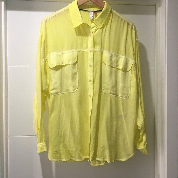 Anthropology/Pilcro Button Down Blouse - Picture 1 of 7